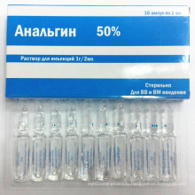 Injection analogue de haute qualité (injection de dipyrone) 50%